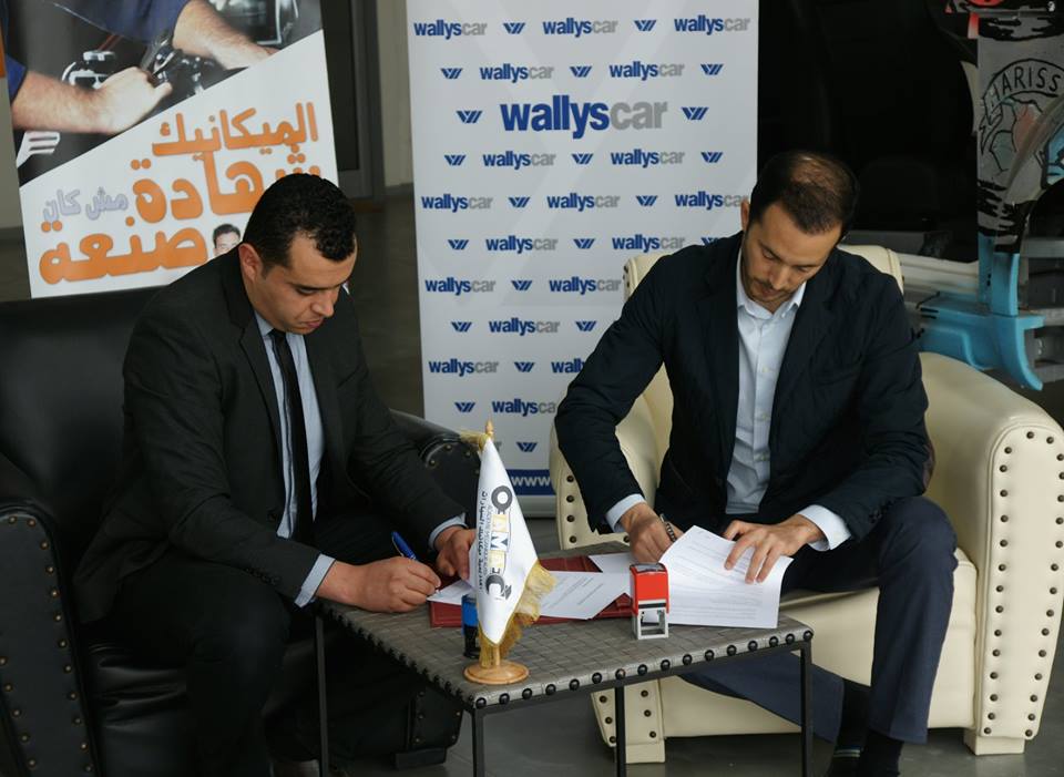 Signature de convention de partenariat avec WALLYS CARS